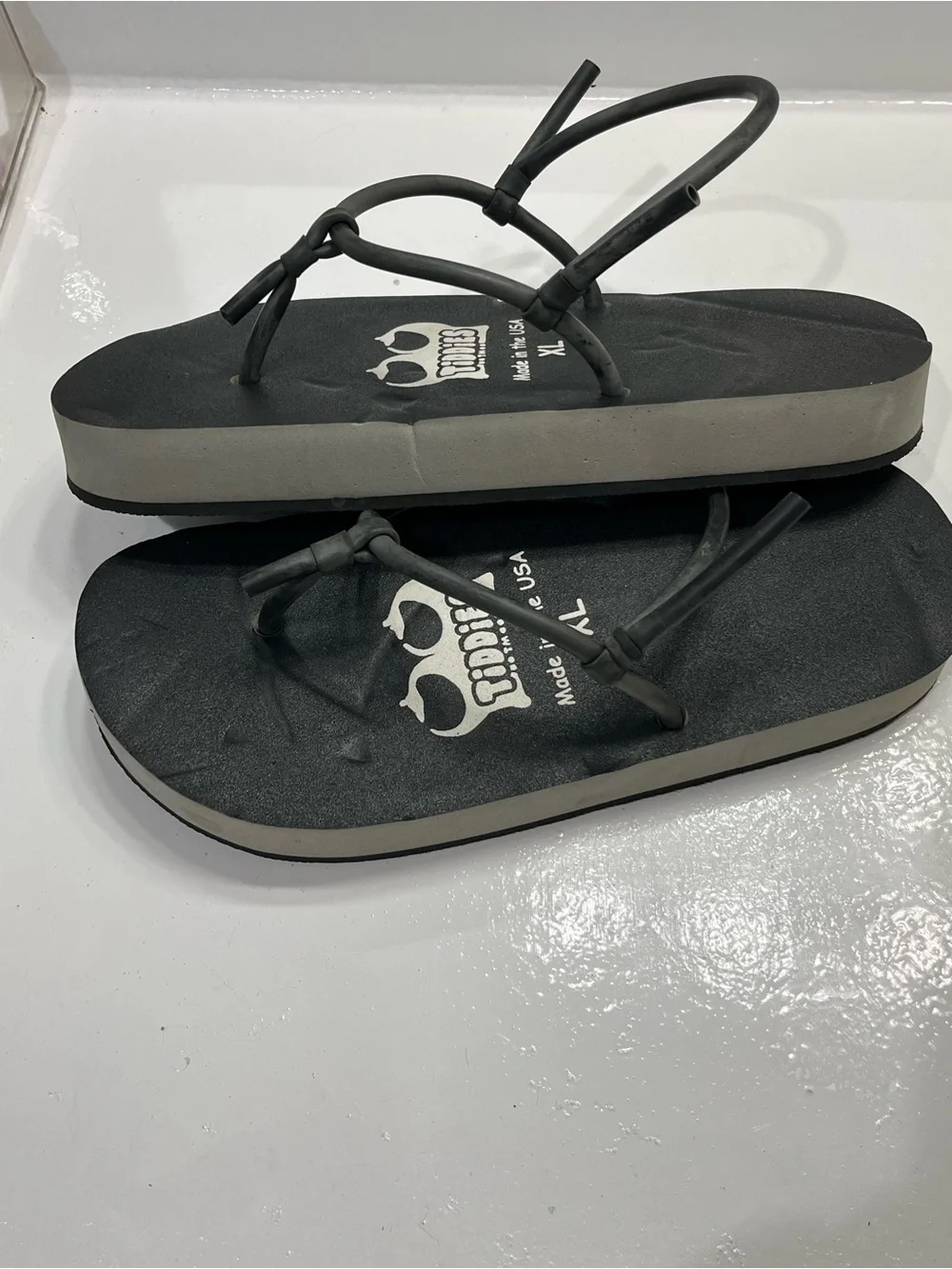 TIDDIES MEN SANDALS  XL  Sandals with Secure Toe Loop